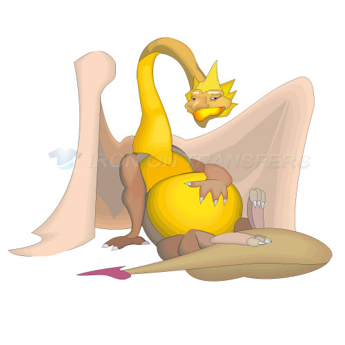 Dinosaur Iron-on Stickers (Heat Transfers)NO.8849